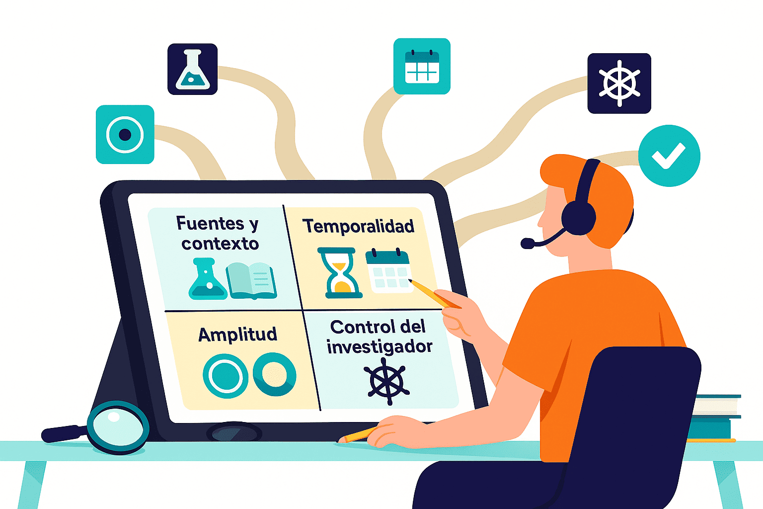 4 criterios claves para determinar el diseño de investigación para tu tesis