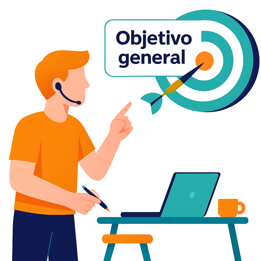 El objetivo general: La brújula de tu tesis